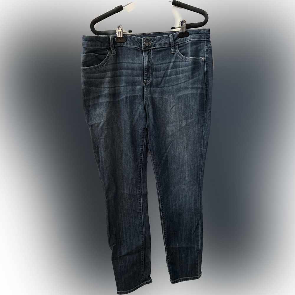 Vera Wang Simply Vera size 12 regular blue jeans